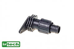 Стартконектор LFT 1 затискач 16мм для крапельного поливу Irritec (100шт в упаковці)