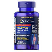 Puritan's Pride Triple Strength Glucosamine, Chondroitin MSM 60 таб. DS