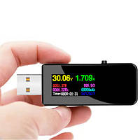 USB тестер 13в1 тока напряжения емкости мАч Вт Втч D+ D- Atorch U96P lk