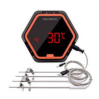 Термометр кулинарный Bluetooth для гриля INKBIRD IBT-6XS, 4 датчика lk