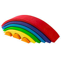 Конструктор Міст райдужний nic NIC52333232 дерев'яний, Time Toys