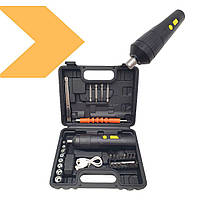 Електроотвіртка + набір інструментів в чемодані 33 предмети Бренд: Tuoye ToolsМодель: Без вказанняКолір: Чорний (42645-79461_267)