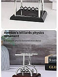 Колиска Ньютона, маятник Ньютона, антистрес, подарунок, сувенір., фото 5