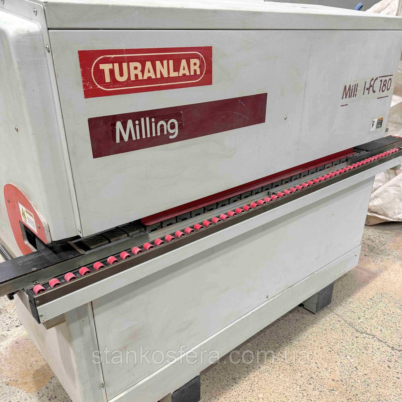Проходной фрезерный станок б/у для постформинга Turanlar Mill TFC-180 2006 г. - фото 3 - id-p18655536