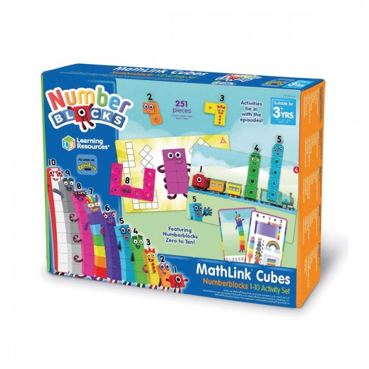Навчальний ігровий набір Learning Resources серії Numberblocks Вчимося рахувати Mathlink Cubes LSP0949-UK