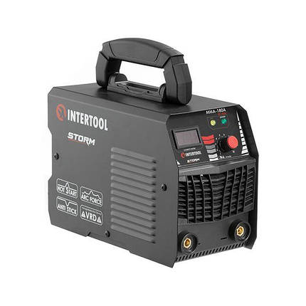 Апарат зварювальний, інверторний MMA-180A, STORM INTERTOOL WT-4004, фото 1