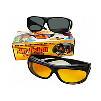 [MB-01563] Антибликовые очки для водителя HD Vision 2 пары День + Ночь LK2303-28 (200) BW