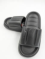 Летние шлепки на платформе Jomix женские модные литые пляжные EVA, черный