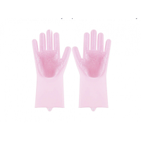 [MB-00333] Силиконовые перчатки c щетинками BOS-12 (100) AS