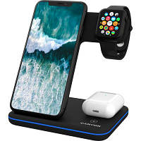 Зарядное устройство Canyon 3in1 Wireless charger CNS-WCS303B YTR