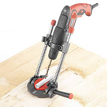 Стійка для дриля з нахилом 0-45 градусів, мобільна INTERTOOL HT-0092, фото 5