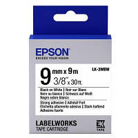 Лента для принтера этикеток Epson LK3WBW C53S653007 YTR