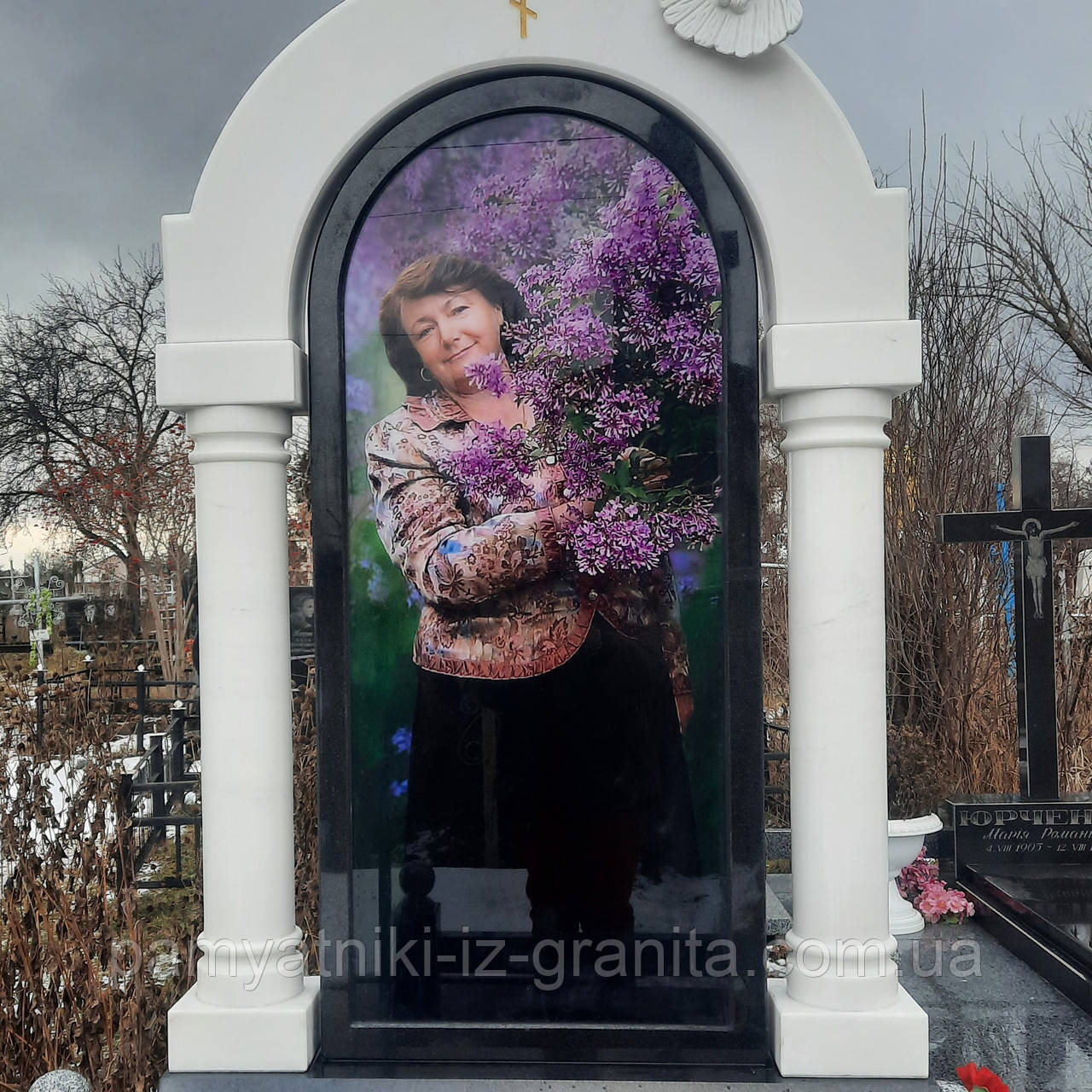 Фотокераміка — купол 40х60 см, фото 1