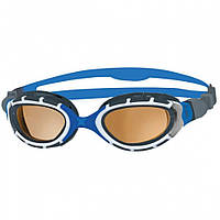 Очки для плавания Predator Flex Polarized Ultra Zoggs 461046.BLGYPCPS, сине-белые, Time Toys