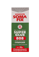 S808 Клей Soma Fix супер 808 (20 гр.)(уп-50шт)