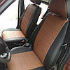 Чохли на сидіння Пежо Експерт Ван (Peugeot Expert Van) (1+1,універсальні, кожзам, з окремим підголовником), фото 5