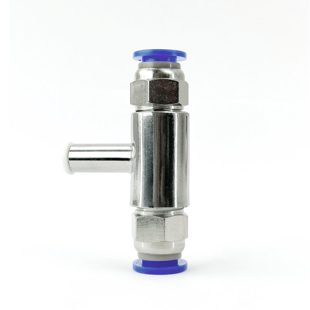 Вузол контролю температури в системі охолодження дистилятора (герм. гільза) пуш з'єднання 6 мм.