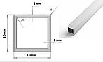 10х10х1 / 1 метр / труба квадратна анодована