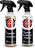 Набор для кожи Adam's Polishes Leather Care Kit - Leather Cleaner and Conditioner Complete Leather Care Kit