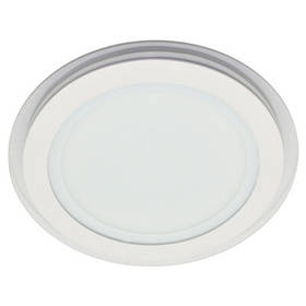 Стельовий світильник світлодіодний SL457 18W 4000K круглий білий сатурн Код.57383