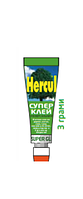 Клей-супер "HERCUL Super Glue" 3 гр. (уп-12шт)