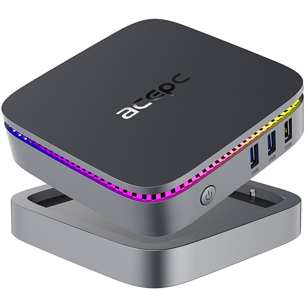Комп'ютер Acepc PicoBox Pro AK1 / Intel N100 / RAM 16GB / SSD 512GB / HDMI / Wi-Fi, Bluetooth / Windows 11