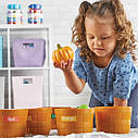 Навчальний ігровий набір-сортер Learning Resources Фермерський ринок, овочі, фрукти та кольори LER3060, фото 8
