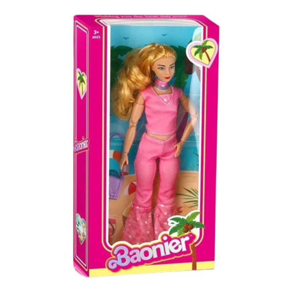 Лялька "Baonier" (висота 30 см, знімне взуття, шарнірне з'єднання суглобів, у коробці) JJ 8764-1 Q, фото 1
