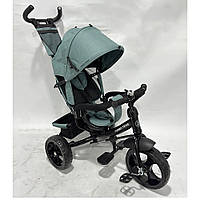 Дитячий триколісний велосипед з ручкою TURBOTRIKE MT 1005-3