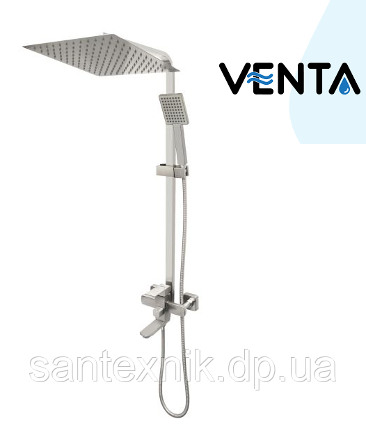 Душова система sus 304 ф35 VENTA VC603KS (Сатин, нержавіюча сталь)