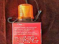Лампа - маячок, мигалка проблесковый, на авто, 30LED, DC-0-30V.