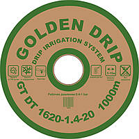 Капельная лента эмиттерная GOLDEN DRIP 1620-1.4-20 1000м