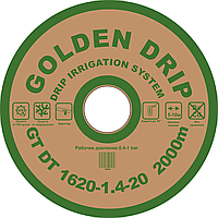Капельная лента эмиттерная GOLDEN DRIP 1620-1.4-20 2000м