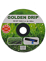 Крапельна стрічка емітерна GOLDEN DRIP 1620-1.4-20 500м