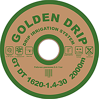 Крапельна стрічка емітерна GOLDEN DRIP 1620-1.4-30 2000м