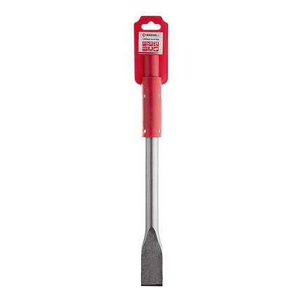 Зубило по каменю HEX 30 * 410 ММ, ширина 39 мм. INTERTOOL SD-0462, фото 4