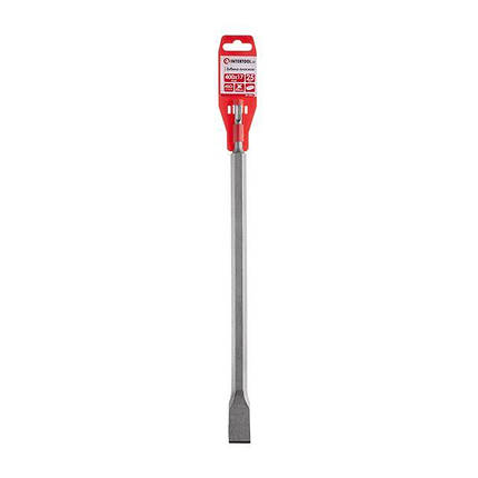 Зубило по кам'ю SDS PLUS 25 мм 400 x 17 мм INTERTOOL SD-0441, фото 4