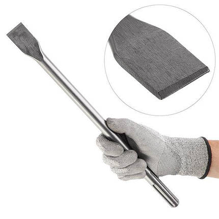 Зубило пласке SDS-MAX 18*400*30 мм INTERTOOL SD-0446, фото 3