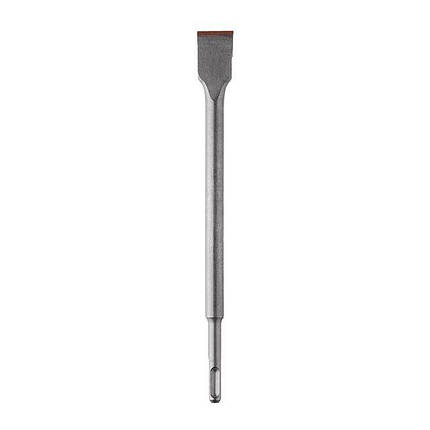 Зубило пласке SDS PLUS 14*250*25 мм з побідитовою напайкою INTERTOOL SD-0450, фото 1