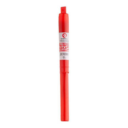 Зубило пласке SDS PLUS 14*250*25 мм з побідитовою напайкою INTERTOOL SD-0450, фото 4