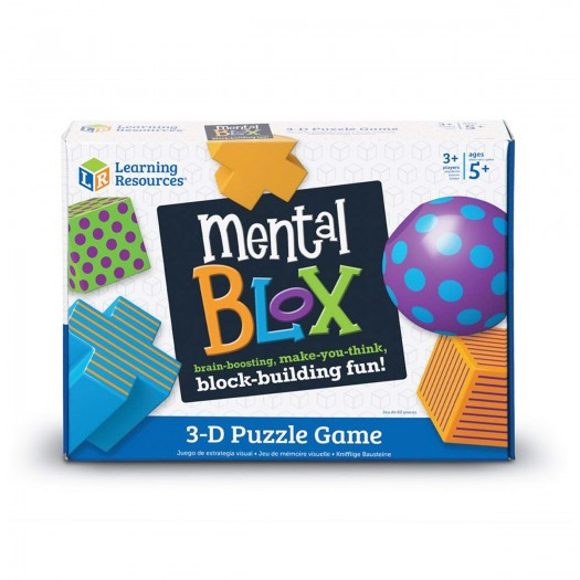 Розвиваюча Гра Learning Resources 3-D Puzzle Mental Blox Game Ментал Блокс LER9280