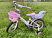 Дитячий велосипед Crosser Kids bike 16 дюймів рожевий, фото 2