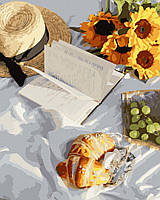 Рисование по номерам Солнечный пикник Картины по номерам 40х50 см Картина по цифрам красками Brushme GX41147