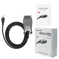 Автомобильный сканер Vgate vLinker FS OBD2 сканер для диагностики автомобилей Ford Mazda Forscan Linco автоска