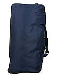 Сумка на колесах велика L т.синя 75x34x36см/92л/2.4кг/Worldline 898-75, фото 5