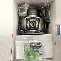 Вулична WiFi IP камера Besder P10Q 8Мп 2 незалежні об'єктиви, фото 10