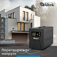 Джерело безперебійного живлення (ІБП) чиста синусоїда ALTEK ASU12 1200VA/800W