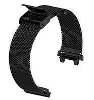 Ремешок DK Metal Milanese Loop Mechanical для Xiaomi Amazfit T-Rex 2 (A2169) (black)