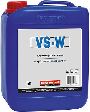 ВС-ВВ/VS-W – акриловий лак на водній основі (прозорий) уп. 5 л, фото 2