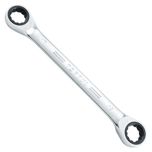 Ключ накидний тріскачковий 8х10мм TOPTUL AOAG0810, фото 1